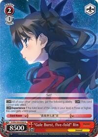 "Gale Burst, five-fold" Rin