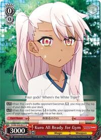 Kuro All Ready for Gym