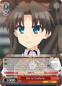 Rin in Uniform