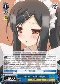 Maid Outfit Miyu (SR)