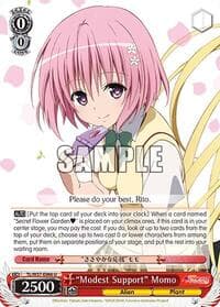 "Modest Support" Momo