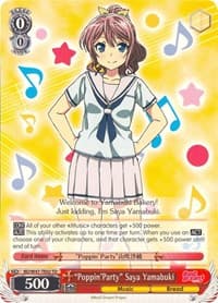 "Poppin'Party" Saya Yamabuki