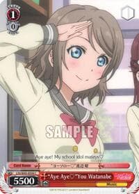 "Aye Aye"You Watanabe