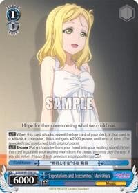 "Expectations and Insecurities" Mari Ohara