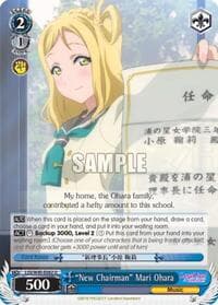 "New Chairman" Mari Ohara