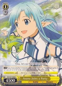 Asuna Joins a Party