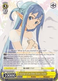 Vestige of an Elder Sister, Asuna