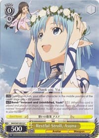 Restful Stroll, Asuna