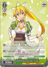 Gathering Materials, Leafa