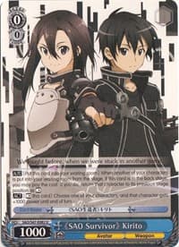 "SAO Survivor" Kirito