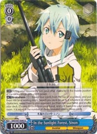 In the Sunlight Forest, Sinon