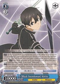 "Black Swordsman" Kirito