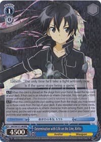 Determination with Life on the Line, Kirito (RRR)