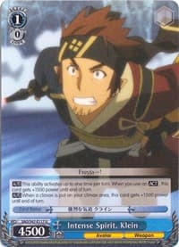 Intense Spirit, Klein