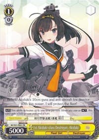 1st Akiduki-class Destroyer, Akiduki