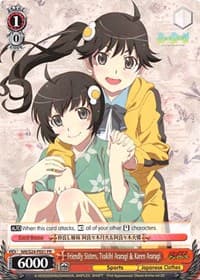 Friendly Sisters, Tsukihi Araragi & Karen Araragi
