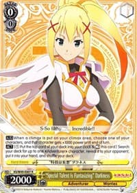 "Special Talent is Fantasizing" Darkness