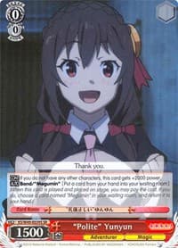 "Polite" Yunyun (SR)
