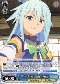 "Provoking Style" Aqua