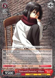 "Embraced Memories" Mikasa
