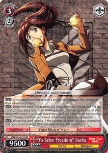 "To Seize Freedom" Sasha