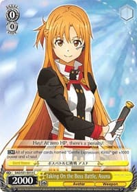 Taking On the Boss Battle, Asuna