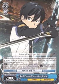 Real Physical Sensation, Kirito