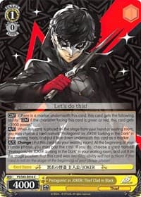 Protagonist as JOKER: Thief Clad in Black