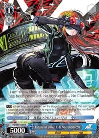 Futaba as ORACLE & Necronomicon