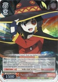 "Parents' Names" Megumin (RRR)
