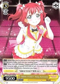 "MIRAI TICKET" Ruby Kurosawa