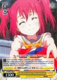 "My Dear Sister" Ruby Kurosawa (Parallel Foil)