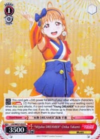 "Mijuku DREAMER" Chika Takami (Parallel Foil)