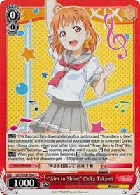 "Aim to Shine" Chika Takami