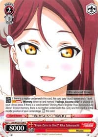 "From Zero to One!" Riko Sakurauchi