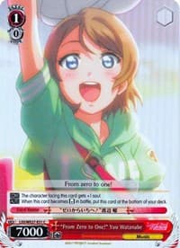 "From Zero to One!" You Watanabe (Parallel Foil)