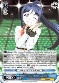 "MIRAI TICKET" Kanan Matsuura