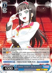 "MIRAI TICKET" Dia Kurosawa