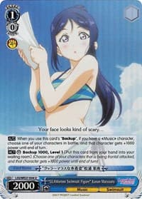 "GLAMorous Swimsuit Figure" Kanan Matsuura (Parallel Foil)