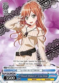 "Mood Maker" Lisa Imai
