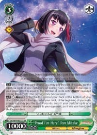 "Proof I'm Here" Ran Mitake (SR)