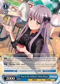 "Four In The Cafeteria" Yukina Minato (SR)