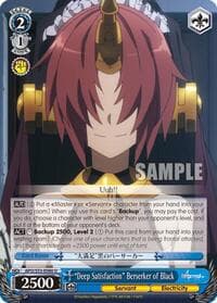 "Deep Satisfaction" Berserker of Black