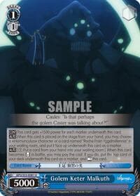 Golem Keter Malkuth