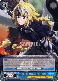 "The First Steps of Fate" Ruler