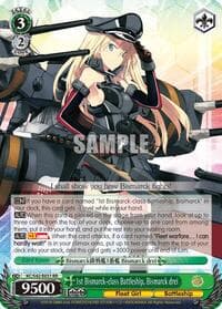 1st Bismarck-class Battleship, Bismarck drei