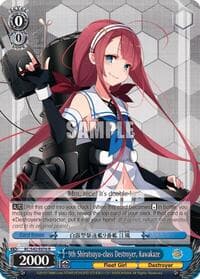 9th Shiratsuyu-class Destroyer, Kawakaze