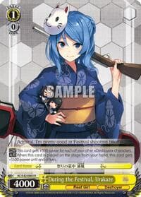 During the Festival, Urakaze