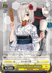 During the Festival, Hamakaze