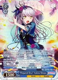 "Prepared Diva" Yukina Minato (Alternate Art Promo)